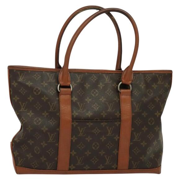 LOUIS VUITTON Monogram Sac Weekend PM Hand Bag M42425 - Picture 1 of 16